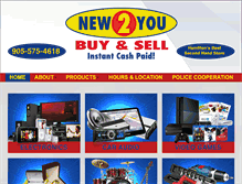 Tablet Screenshot of new2you.ca